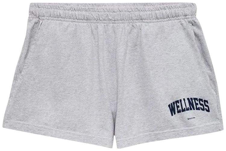 Sporty  Rich Wellness Ivy Disco Short Grey