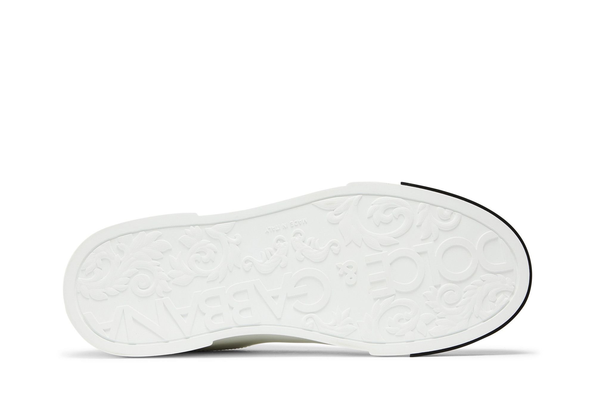Dolce Gabbana♪SALE♪CS1802 Buy Dolce & Gabbana Portofino Low 'White Black' - CS1802