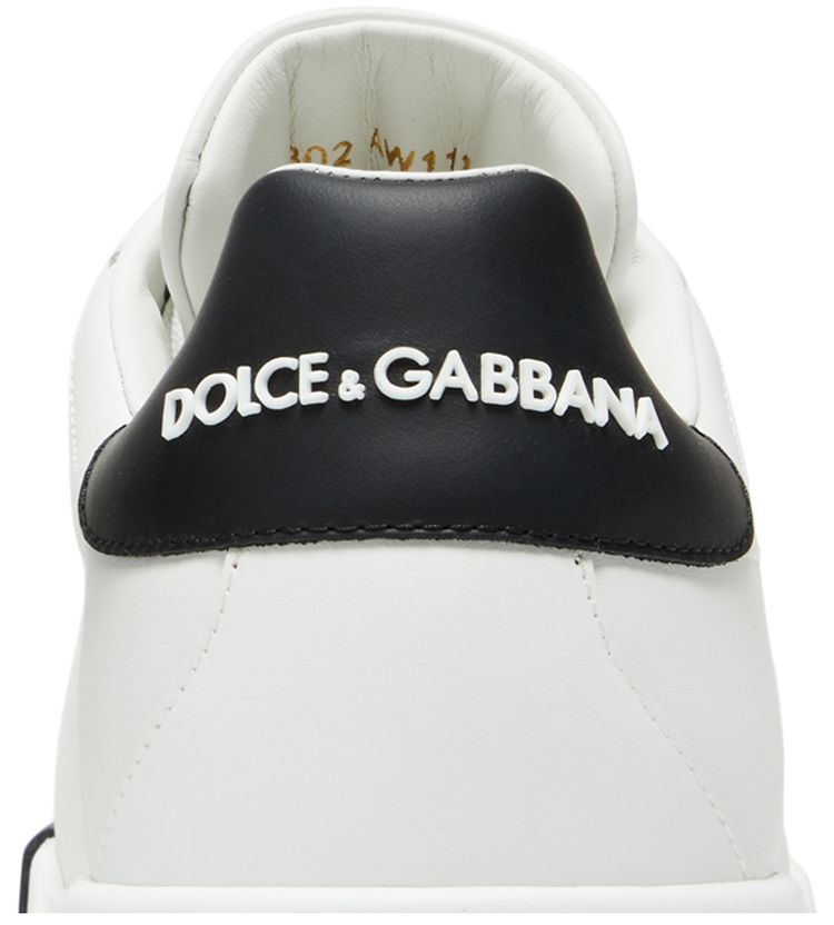 Dolce  Gabbana Portofino Low White Black