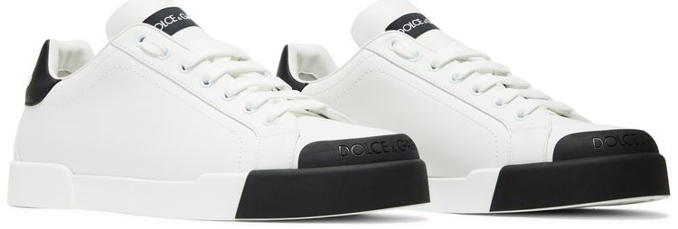 Dolce  Gabbana Portofino Low White Black
