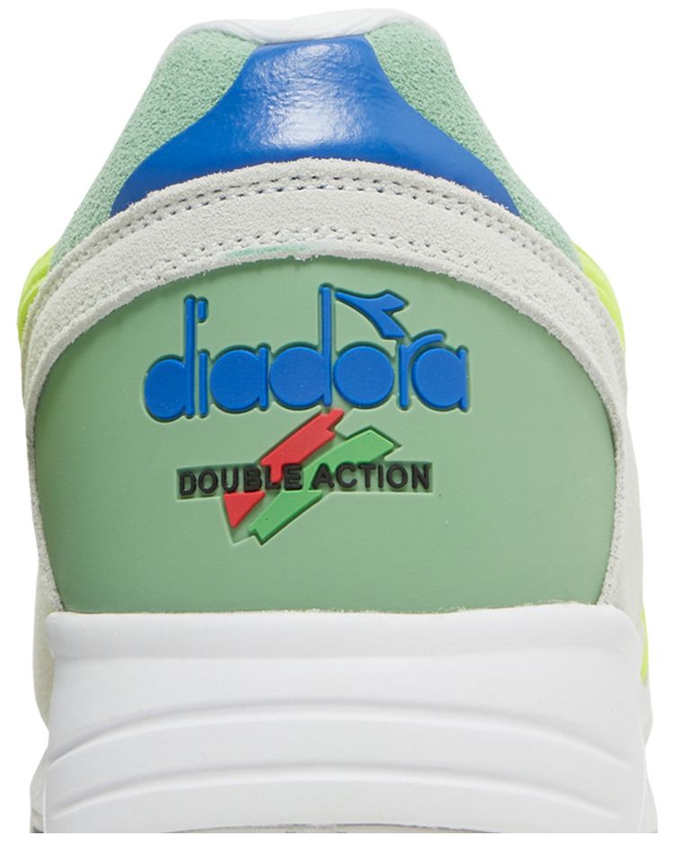 Diadora N9002 Ball White Acid Green
