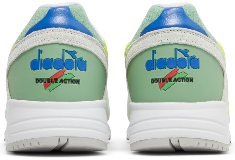 Diadora N9002 Ball White Acid Green