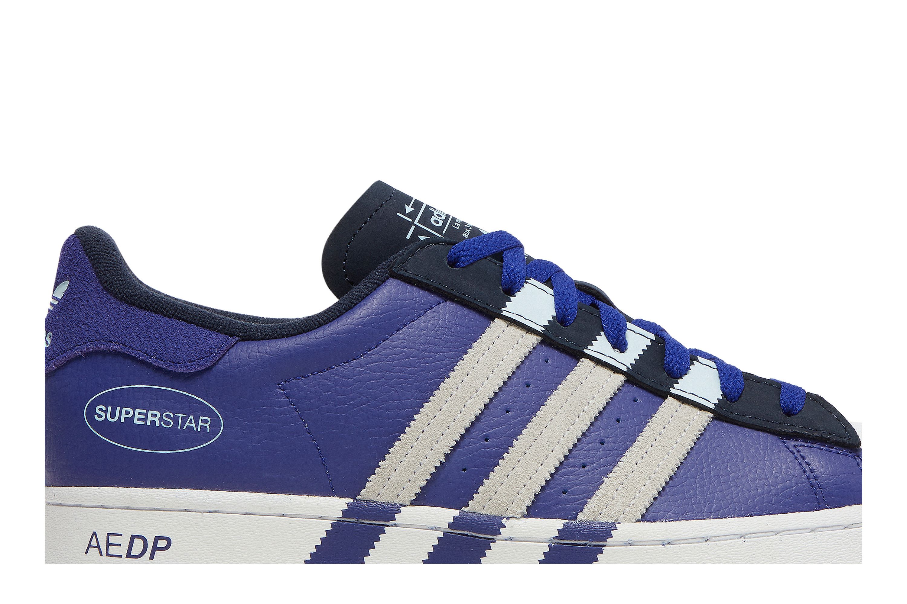 Adidas superstar indigo blue top