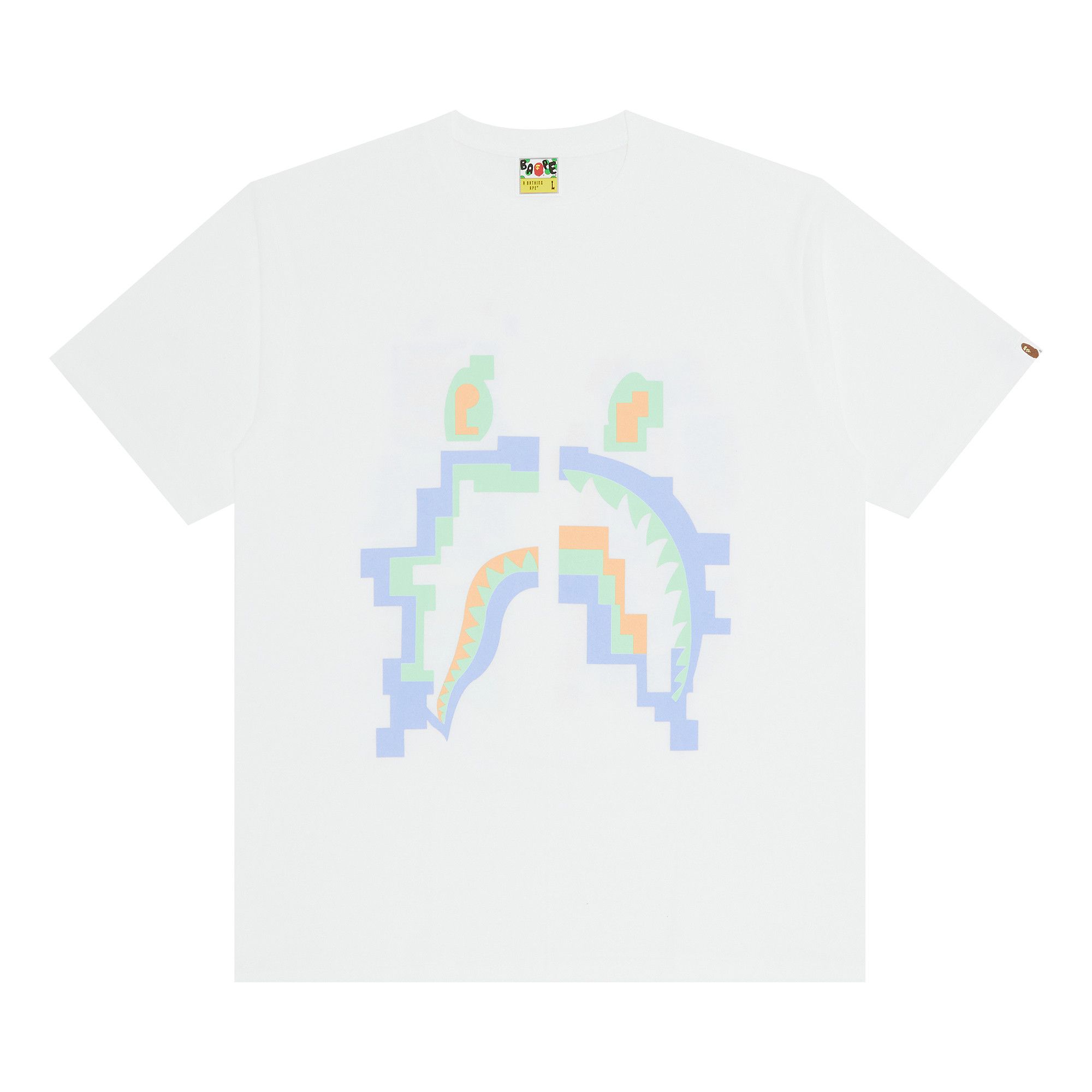 Bape glitter shark tee store