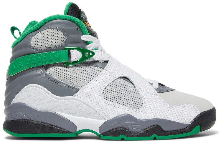 Air Jordan VIII University of Oregon   Pure Platinum PE
