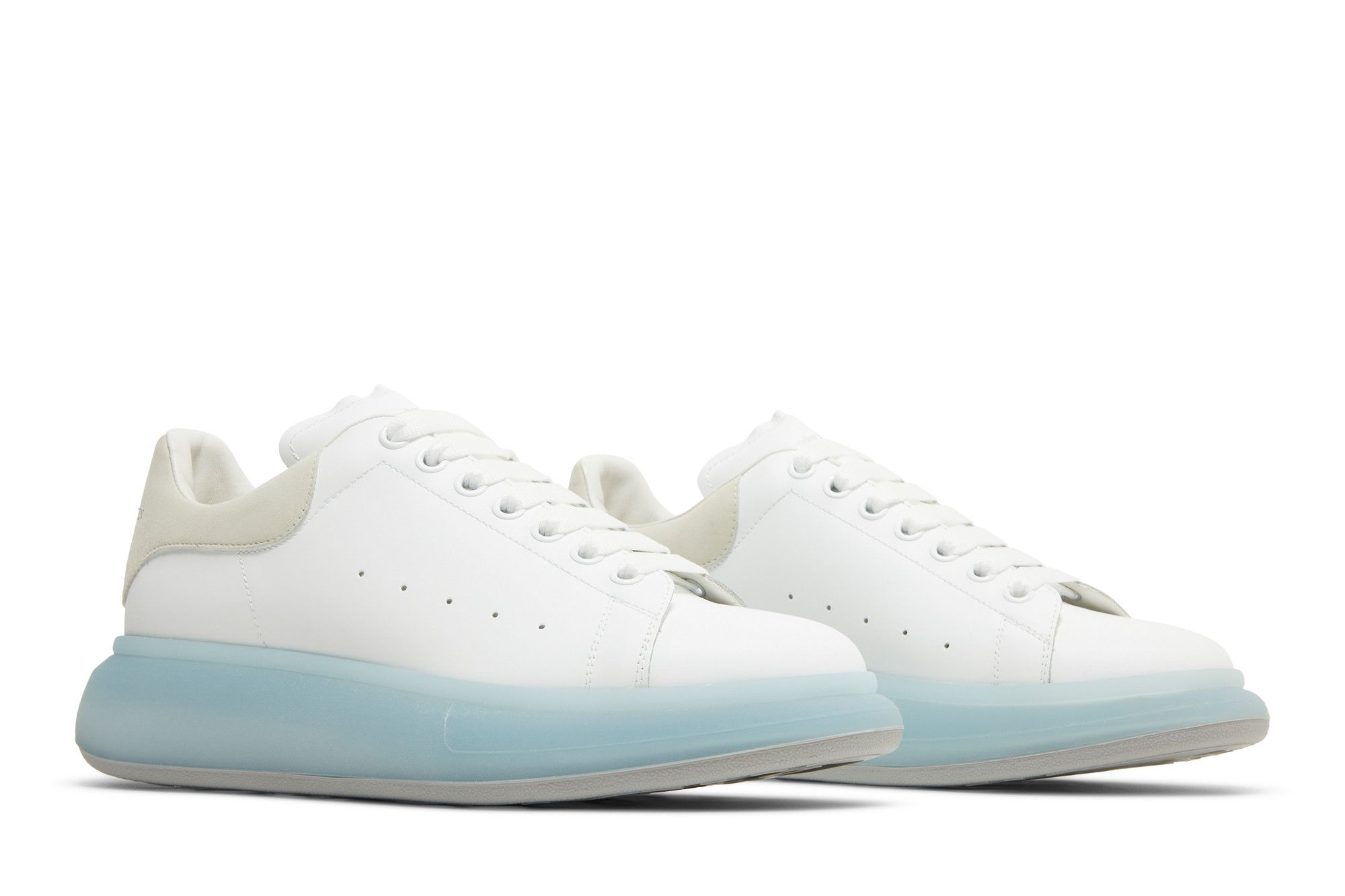 Buy Alexander McQueen Oversized Sneaker 'White Frosty Blue Buy Alexander McQueen Oversized Sneaker 'White Frosty Blue