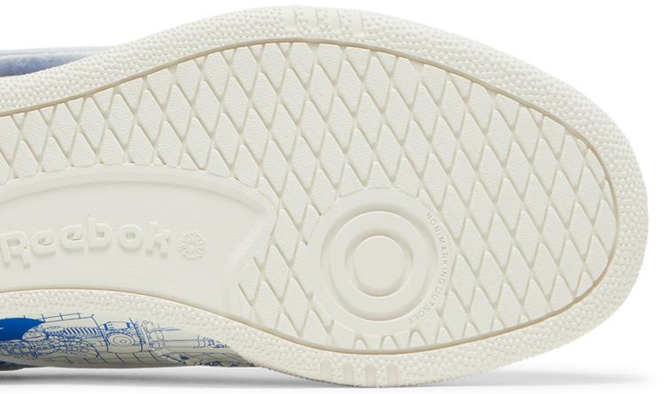 BAIT x Astro Boy x Reebok Club C Stomper Blueprint