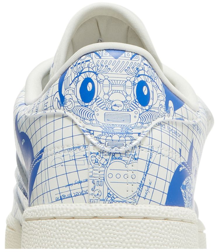 BAIT x Astro Boy x Reebok Club C Stomper Blueprint