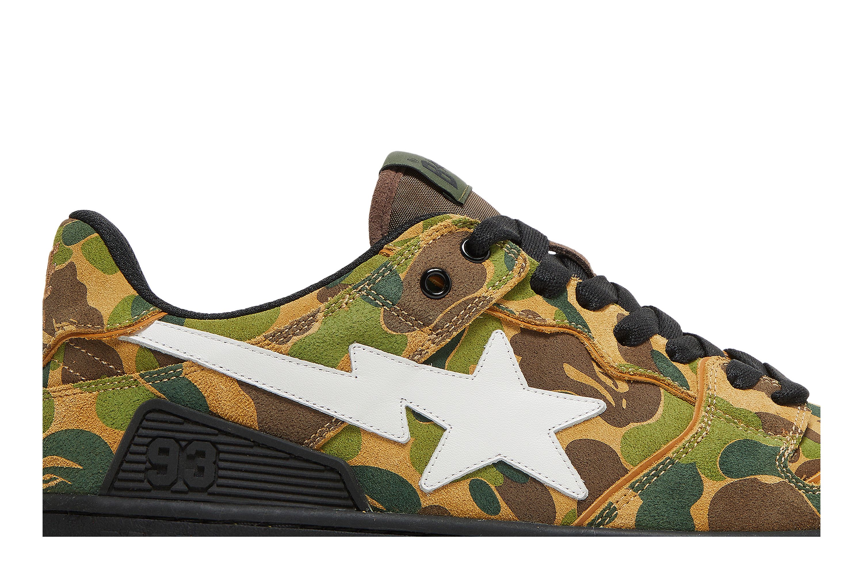 A Bathing Ape Bape SK8 Sta ABC Camo Green (2022) Men's
