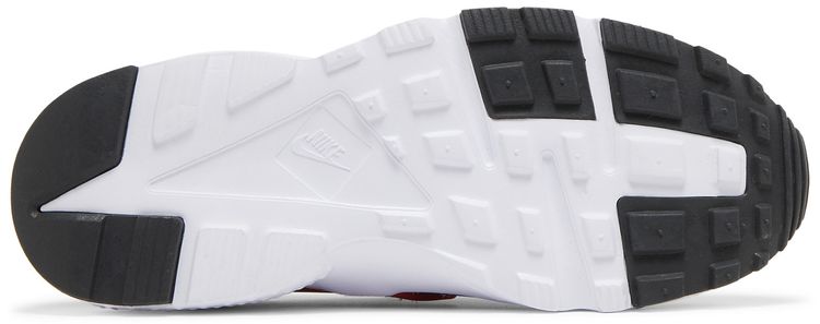Nike Huarache Run GS Dark Smoke Grey University Red