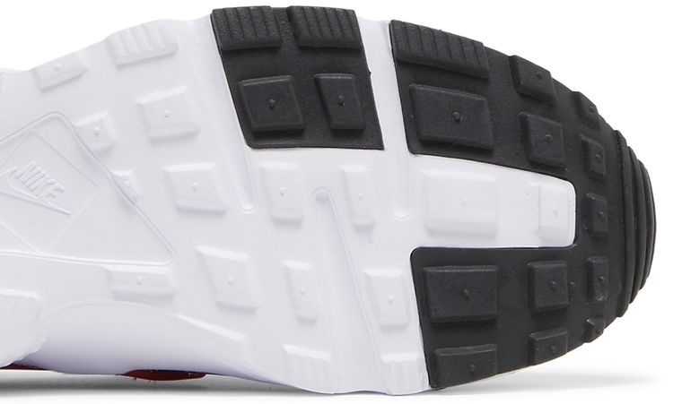 Nike Huarache Run GS Dark Smoke Grey University Red