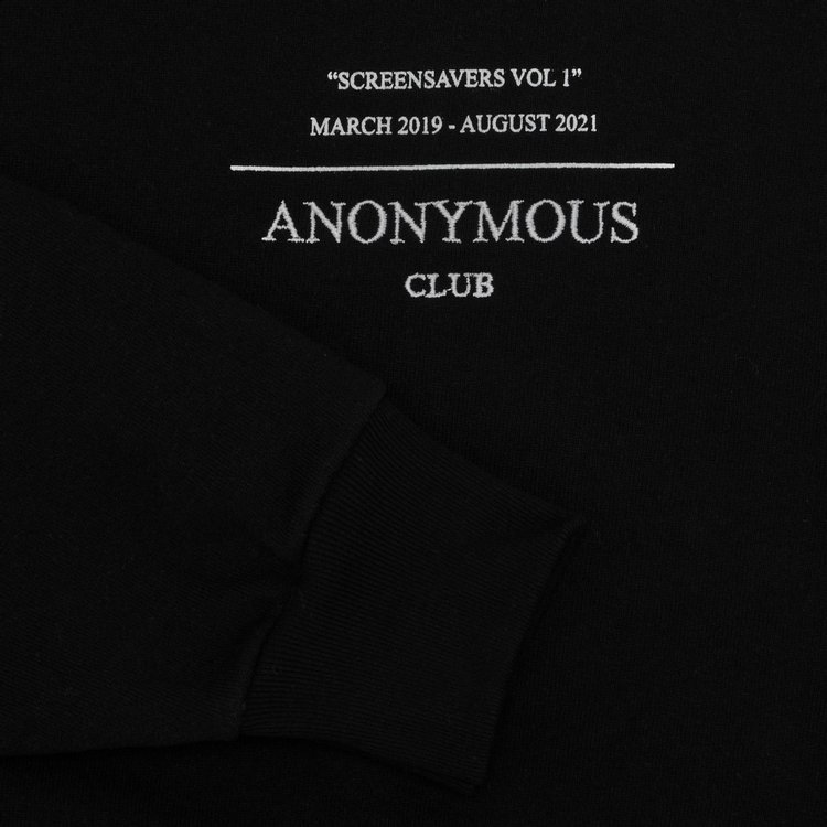 Anonymous Club Gallery Hoodie Black