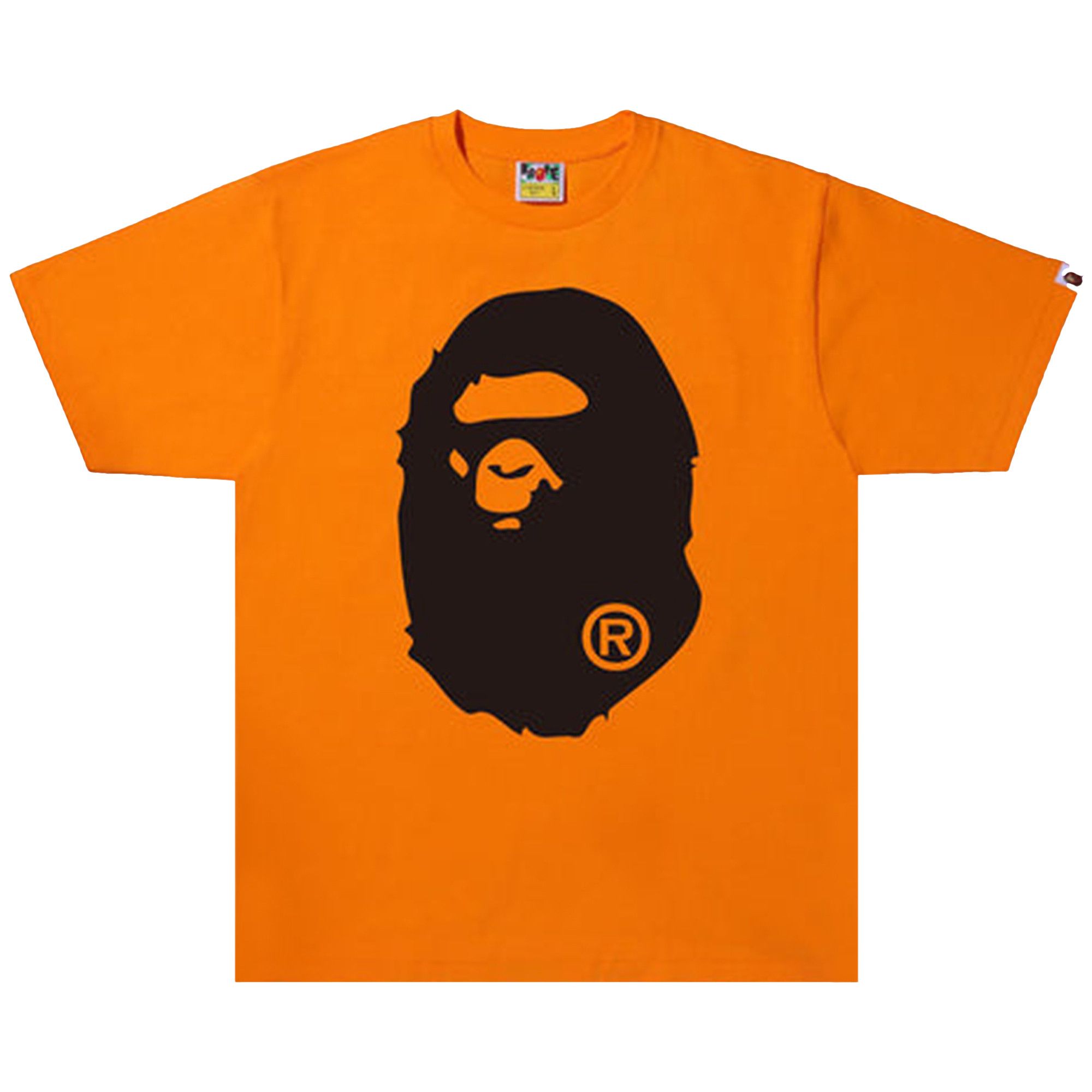 Orange sales bape tee