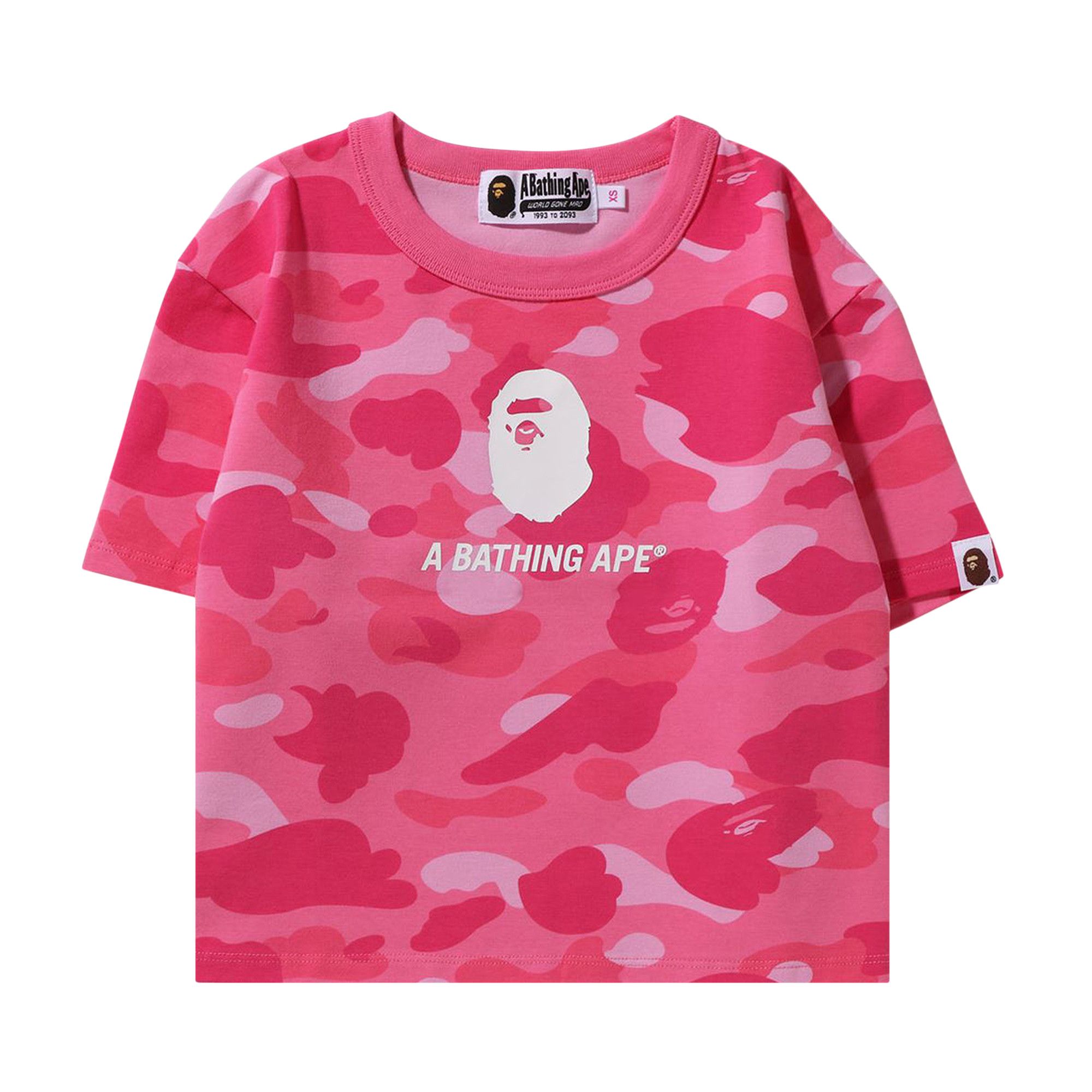 【本日特価】 209 1I30 - 'Pink' Tee Mini Camo Color BAPE Buy 006 GOAT | PINK トップス