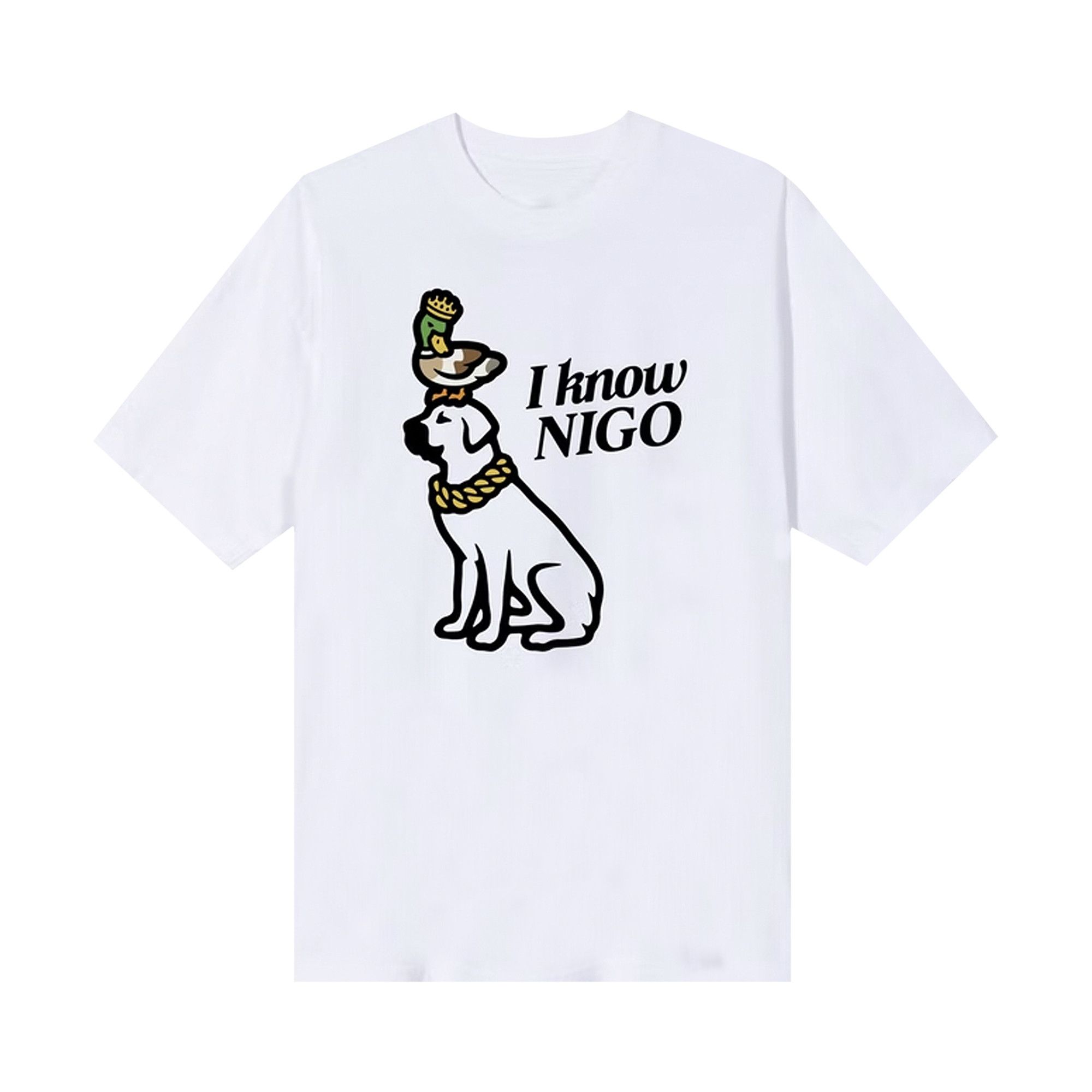 Buy I Know Nigo Dog Tee (New York Pop Up) 'White' - 5182