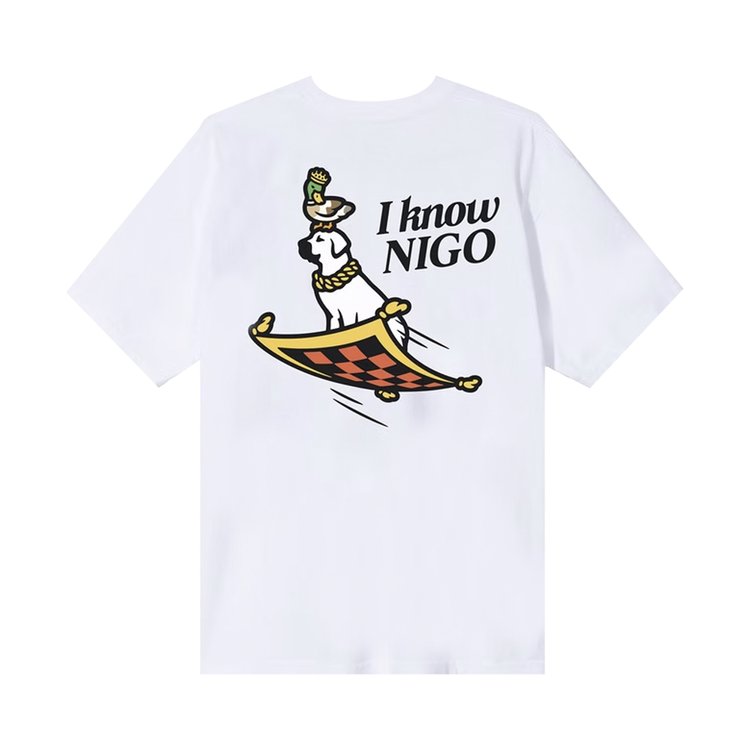 I Know Nigo Flying Carpet Tee New York Pop Up White