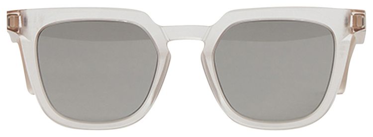 Mykita x Maison Margiela MMRAW008 Sunglasses Raw ChampagneGrey Solid