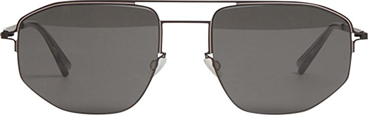 Mykita x Maison Margiela MMCRAFT017 Sunglasses 'Black Sand/Darkgrey Solid'