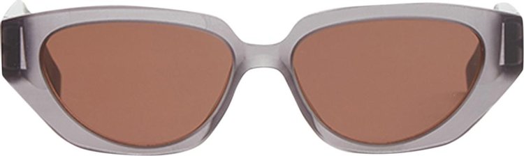 Mykita x Maison Margiela MMRAW015 Sunglasses 'Raw Smoke/Brown Solid'