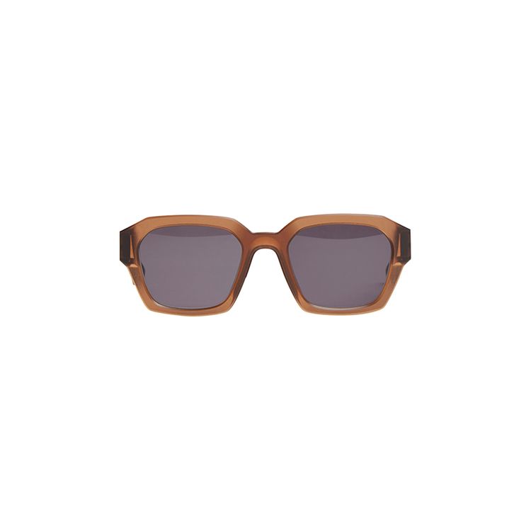 Mykita x Maison Margiela MMRAW019 Sunglasses Raw Topaz Cool Grey Solid