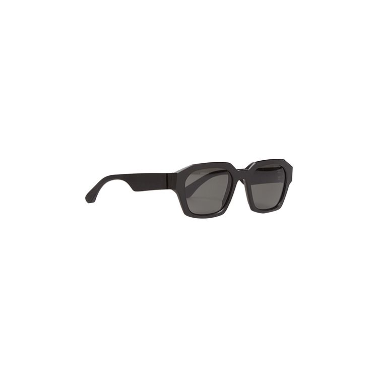 Mykita x Maison Margiela MMRAW019 Sunglasses Raw BlackDark Grey Solid
