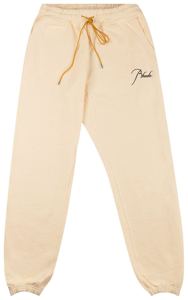 Rhude Terry Sweatpant Vintage White