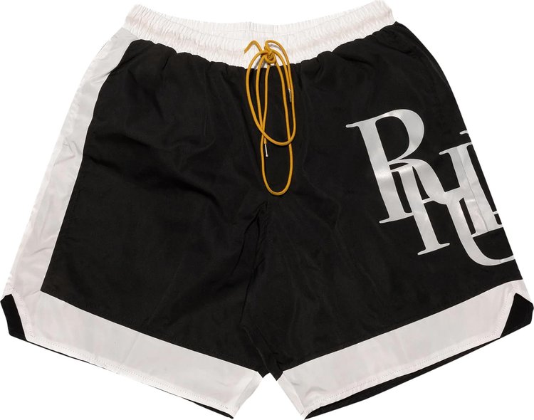 Rhude Side Logo Short 'Black'