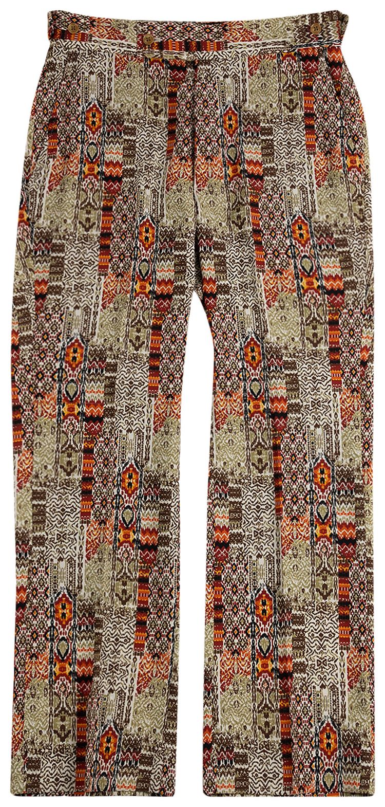 Needles Side Tab Trouser Khaki