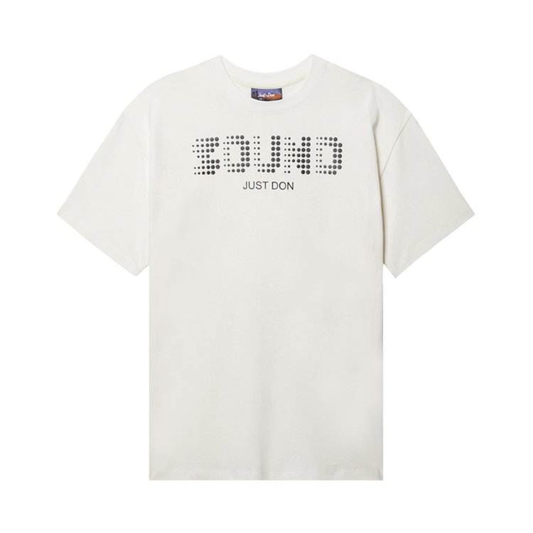 Just Don Ben-Day Sound T-Shirt 'White'
