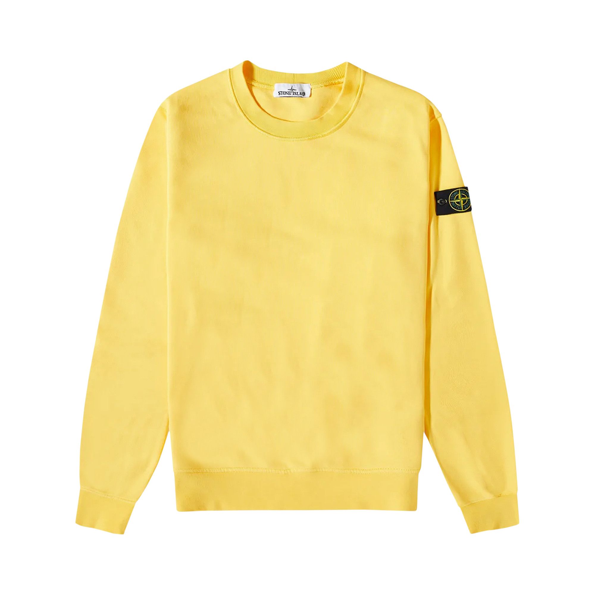 Stone Island Crewneck Sweatshirt Yellow