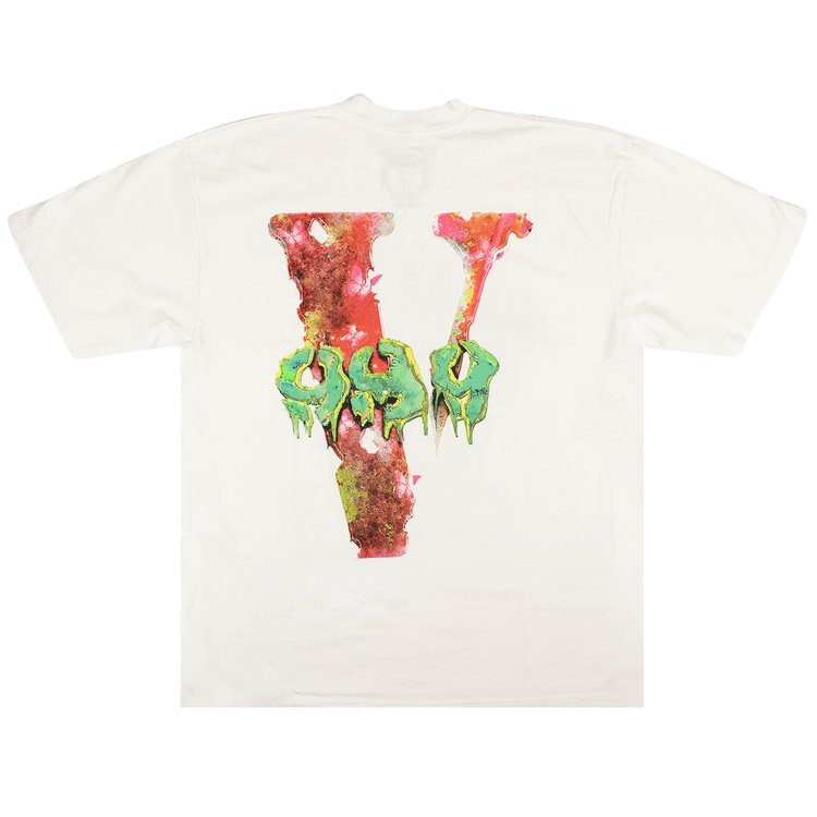 Vlone x Juice WRLD Acid T Shirt White