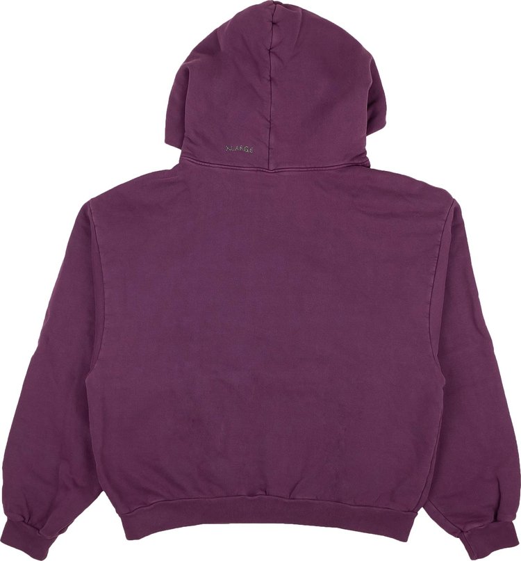 Cactus Plant Flea Market Born Again Hooded Sweatshirt With Pocket Purple