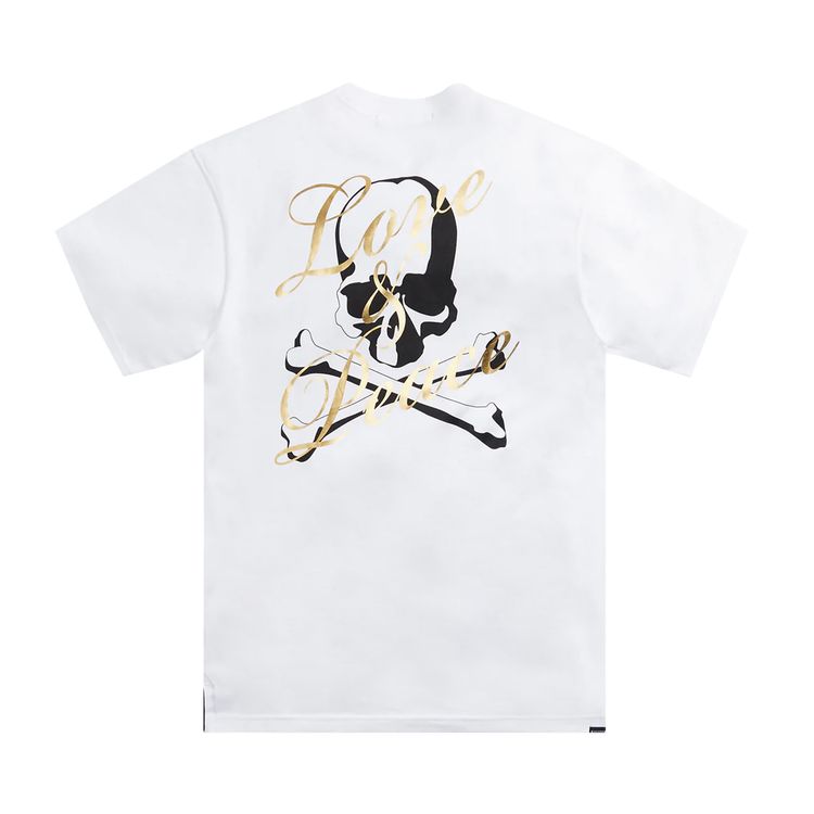 Mastermind Love  Peace T Shirt White