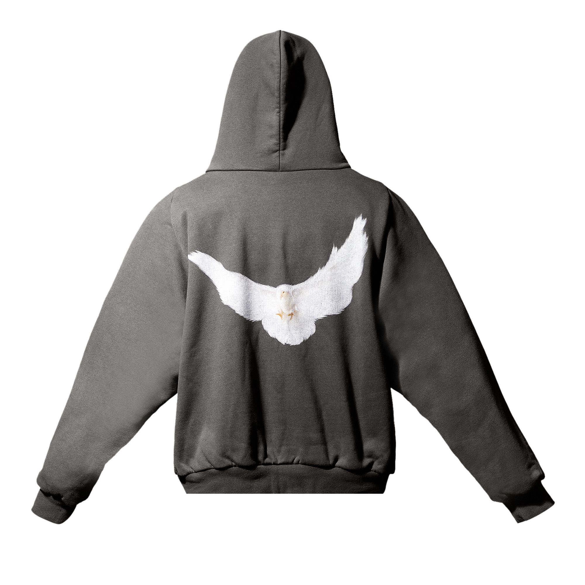 Size xs Yeezy Gap Engineered by Balenciaga Dove Shrunken Hoodie 'Grey'