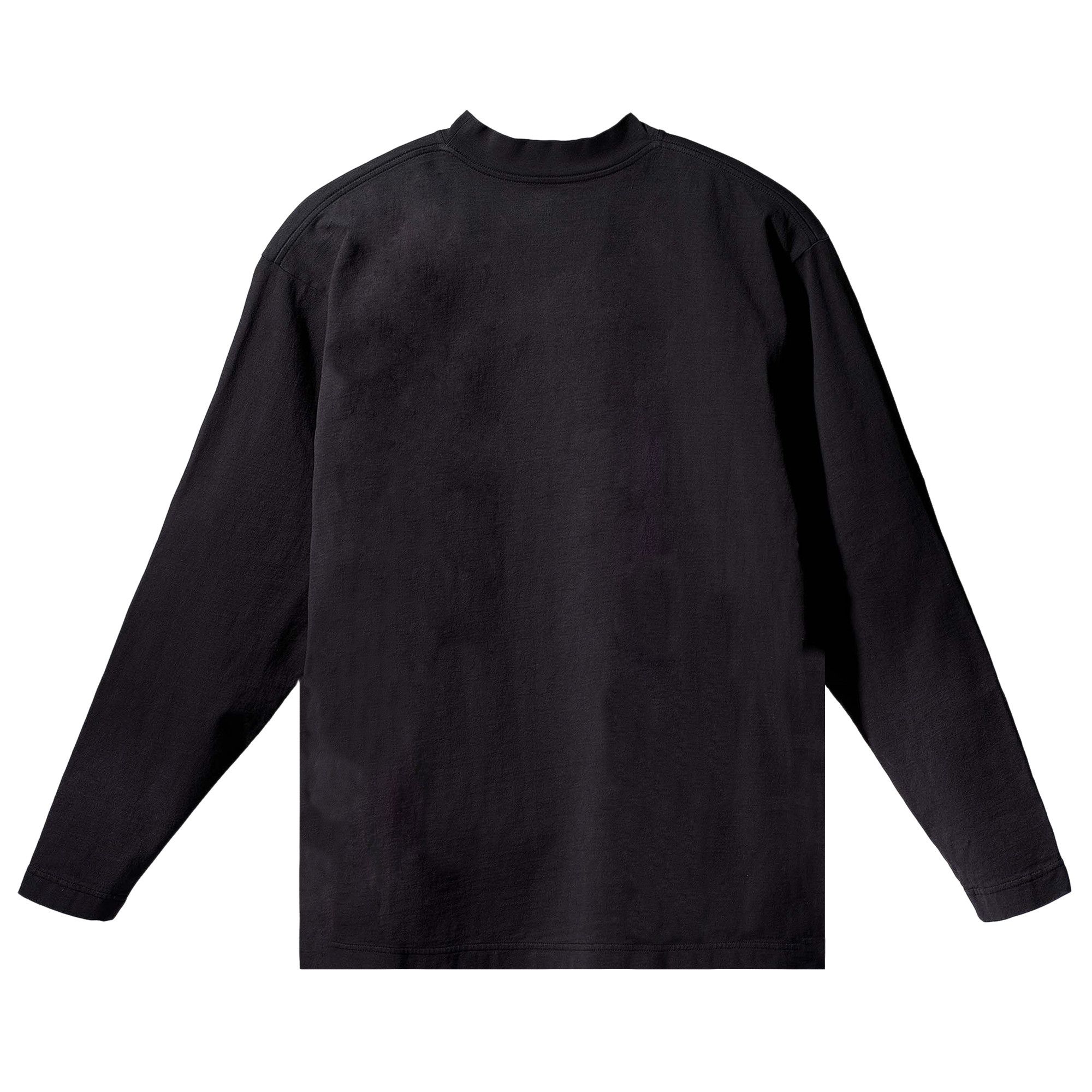 Buy Yeezy Gap Engineered by Balenciaga Long Sleeve Tee Black 719609 TMVQ1 1000 GOAT CA