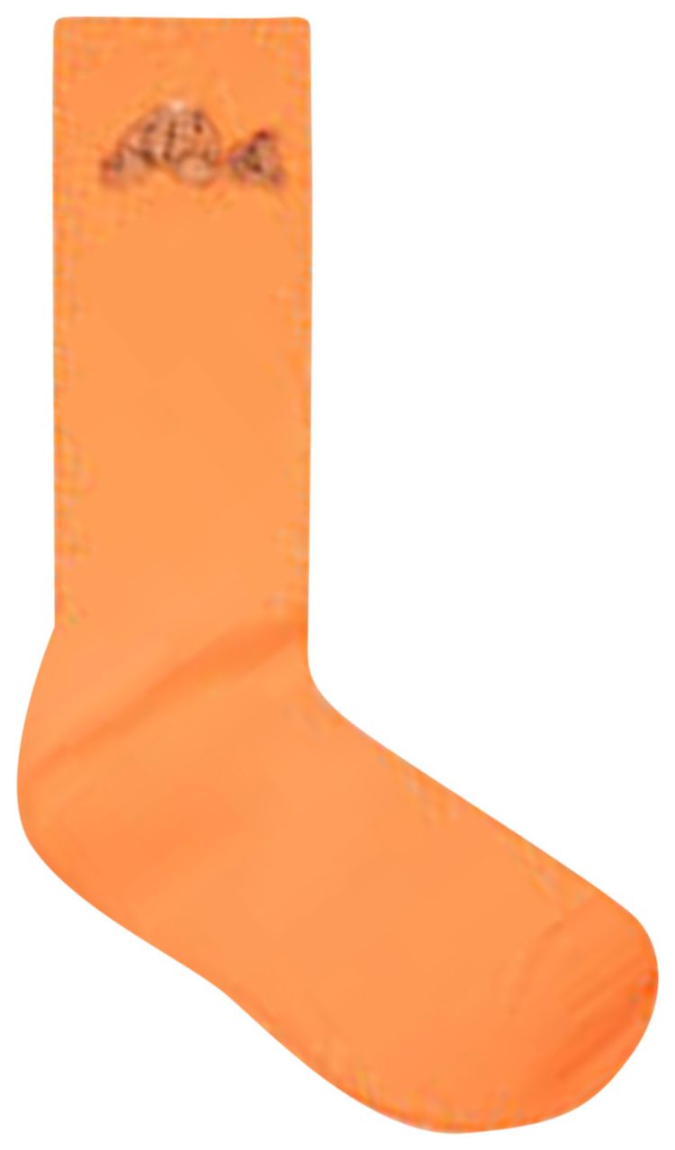 Palm Angels Bear Socks Orange