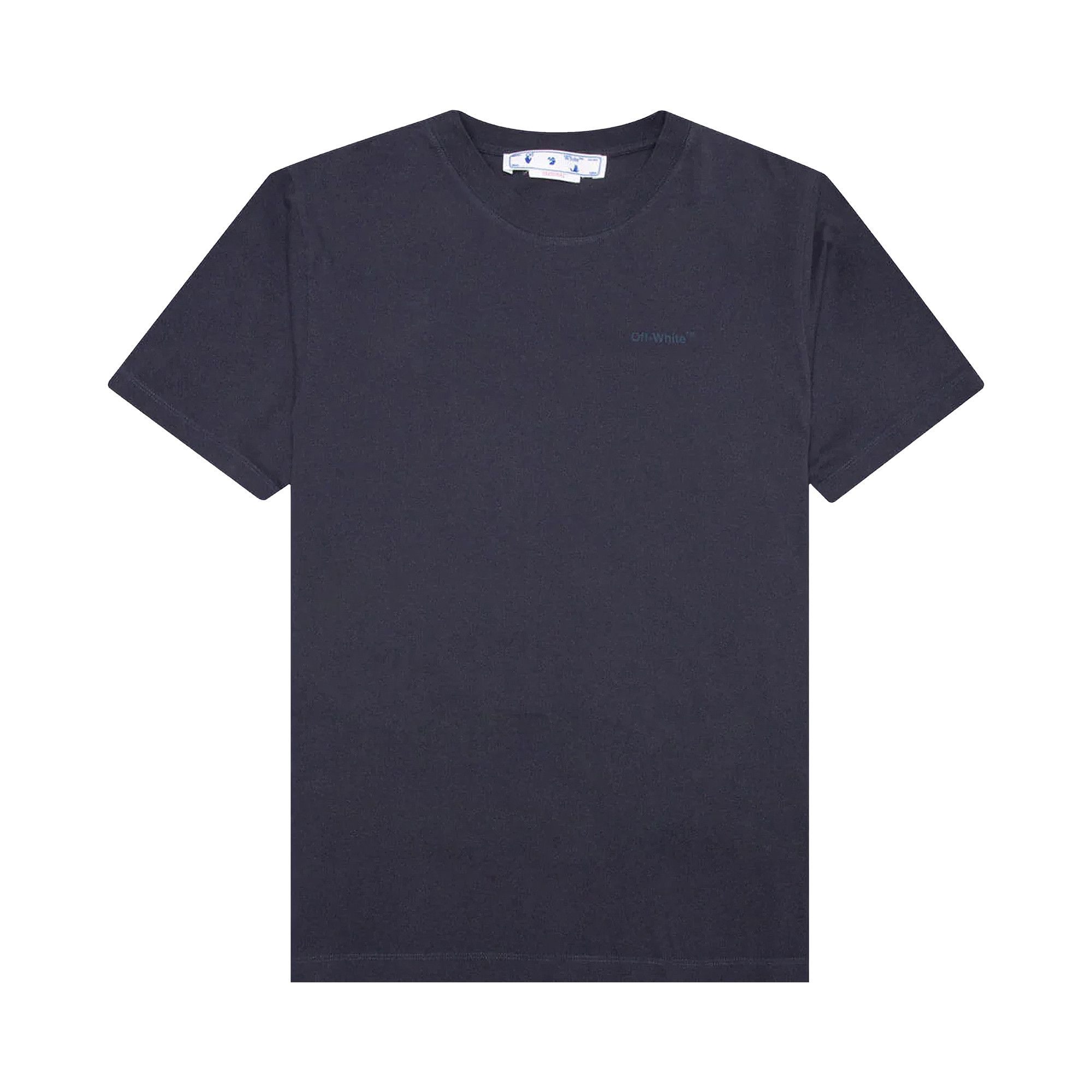 Tシャツ・カットソー Off-White OMAA027S23JER006 OPPOSITE ARR SLIM T-shirt Buy Off-White Opposite Arrow Slim T-Shirt 'Purple/Lime