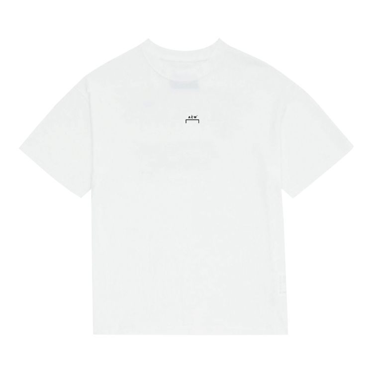 A Cold Wall Essential Short Sleeve Graphic T Shirt White
