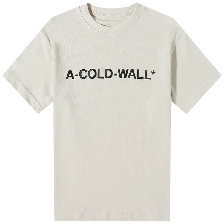 A Cold Wall Essential Short Sleeve Logo T Shirt Bone