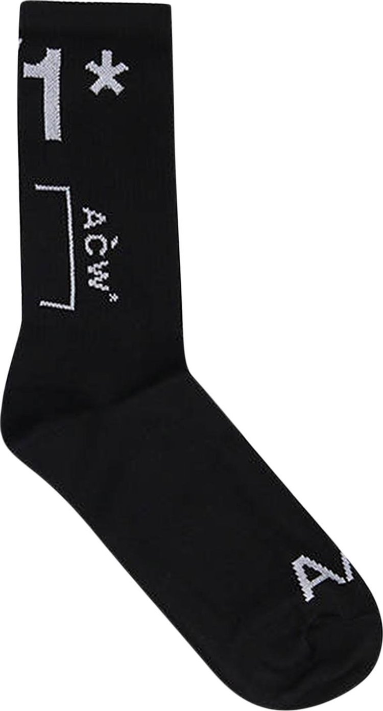 A-Cold-Wall* Jacquard Socks 'Black'