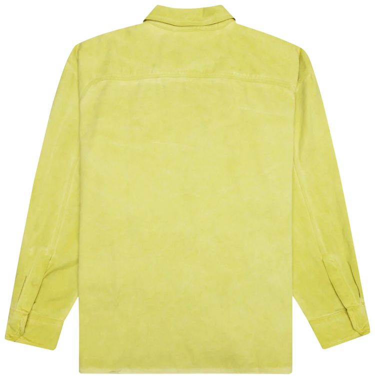 A Cold Wall Dye Tech Short Sleeve Overshirt Cadium