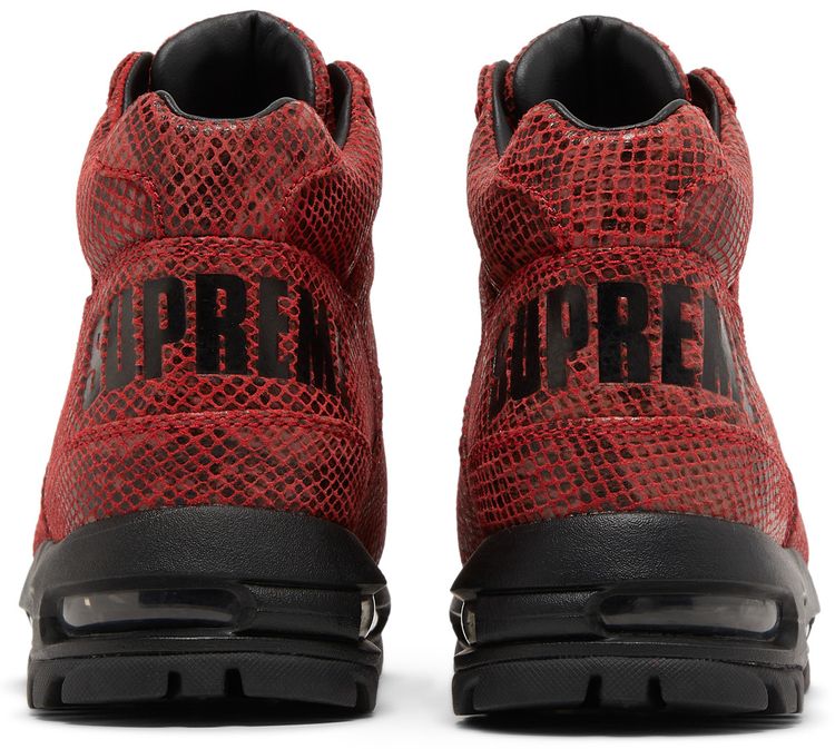 Supreme x Nike Air Max Goadome Red Snakeskin
