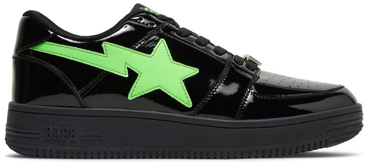 The Weeknd x XO Bapesta Low M2 Black Neon Green
