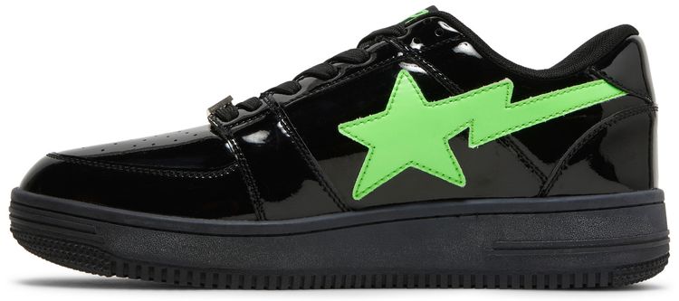 The Weeknd x XO Bapesta Low M2 Black Neon Green