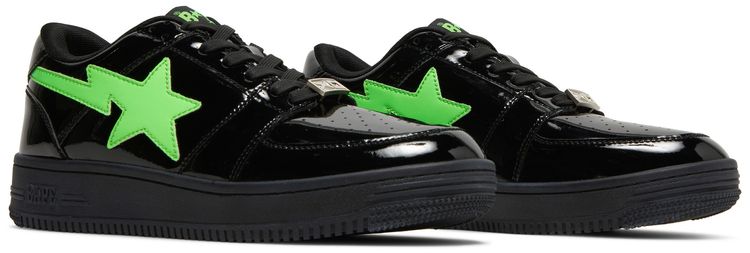 The Weeknd x XO Bapesta Low M2 Black Neon Green
