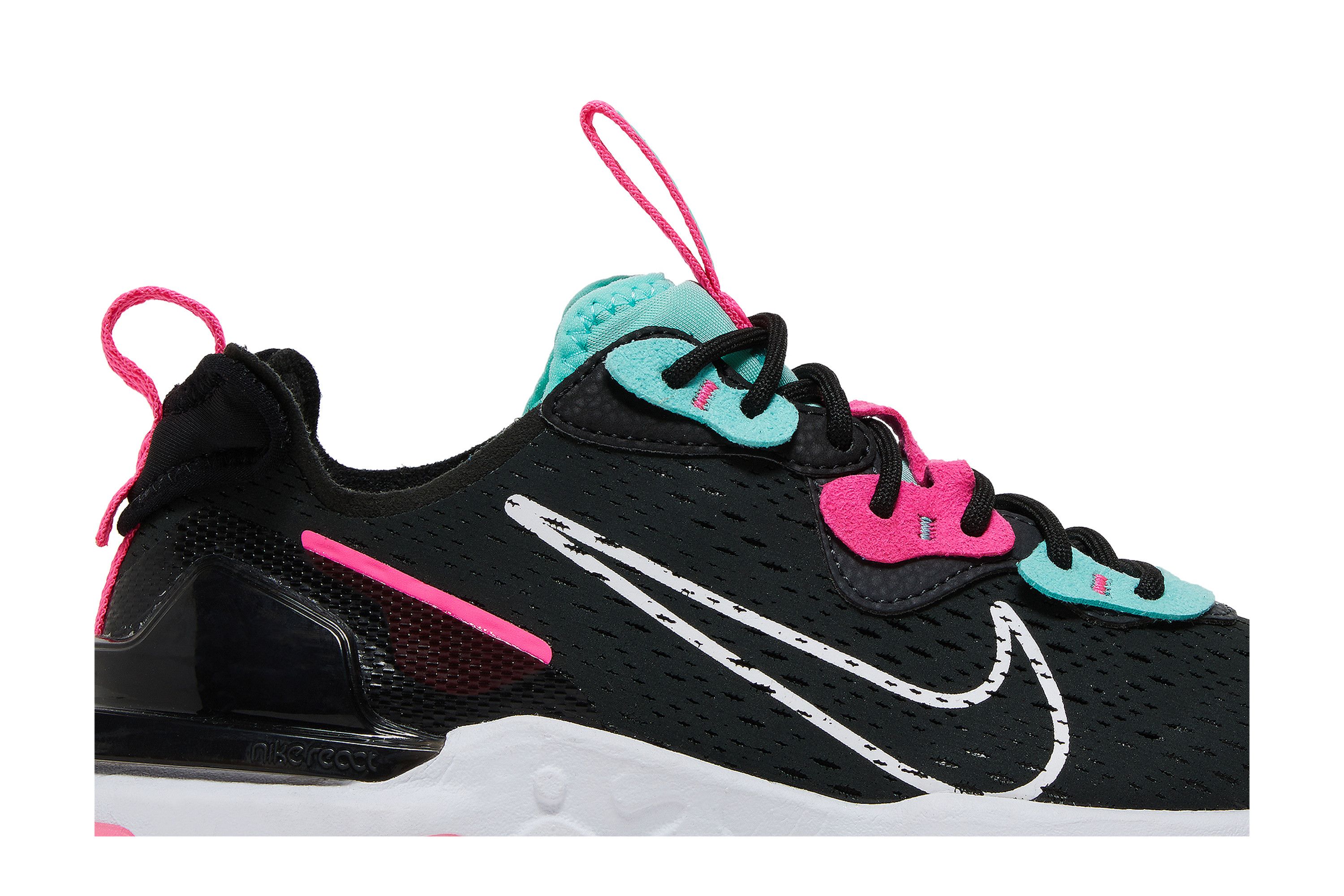 Nike react pink and black store