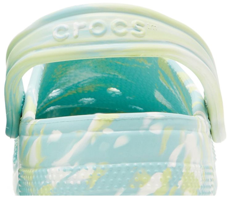 Classic Marbled Clog Pure Water Multi