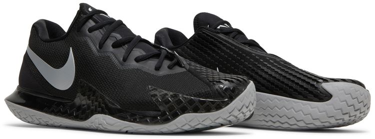 Nike Zoom Vapor Cage 4 Rafa Black Metallic Silver