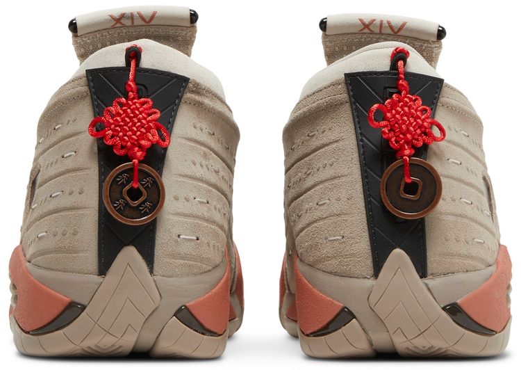 CLOT x Air Jordan 14 Retro Low Terracotta Sample