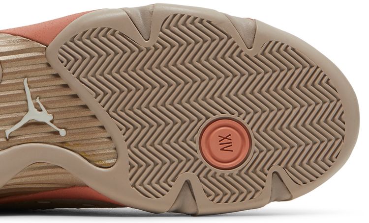 CLOT x Air Jordan 14 Retro Low Terracotta Sample